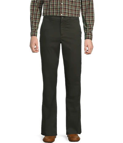 Roundtree & Yorke Straight Fit Flat Front Pants