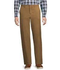 Roundtree & Yorke Straight Fit Flat Front Pants