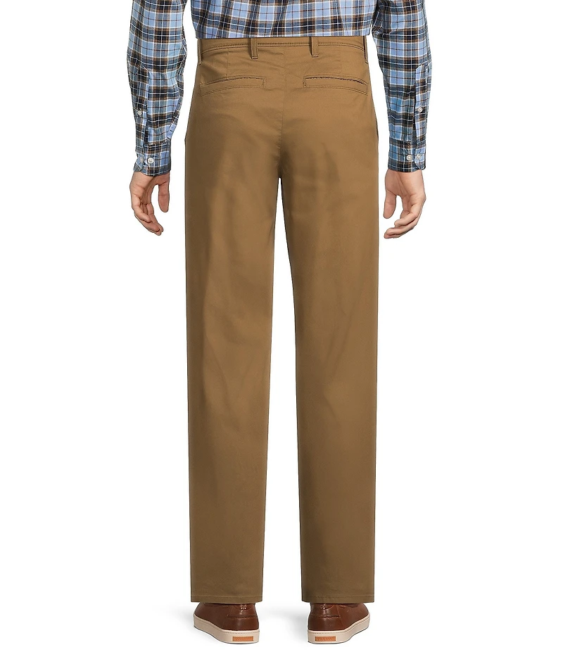 Roundtree & Yorke Straight Fit Flat Front Pants