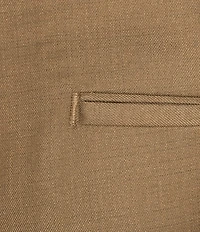 Roundtree & Yorke Luxury Gabardine Ultimate Comfort Straight Fit Flat Front Dress Pants