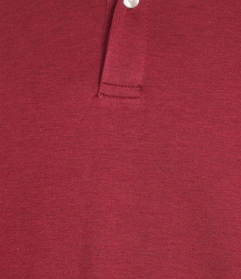 Roundtree & Yorke Supima Long Sleeve Solid Polo Shirt
