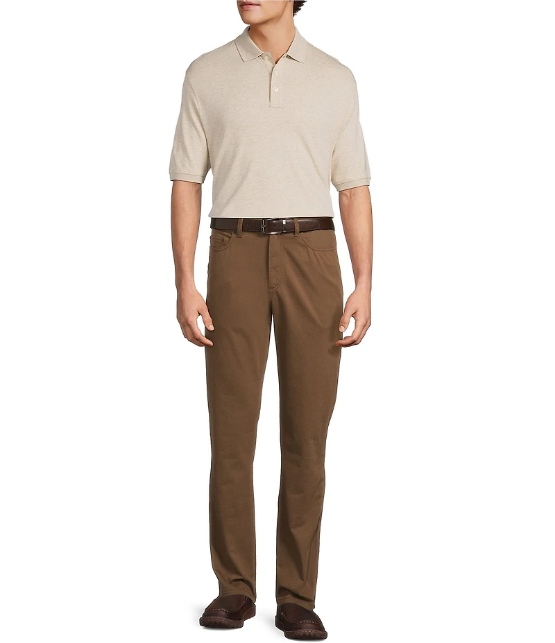 Roundtree & Yorke Supima Short Sleeve Solid Polo Shirt