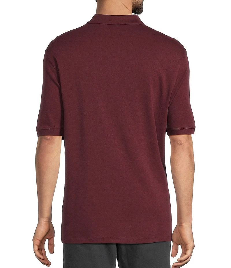 Roundtree & Yorke Supima Cotton Short Sleeve Solid Polo Shirt