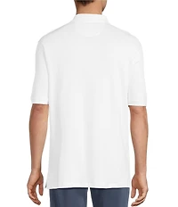 Roundtree & Yorke Supima Short Sleeve Solid Polo Shirt