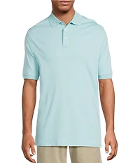 Roundtree & Yorke Supima Cotton Short Sleeve Solid Polo Shirt