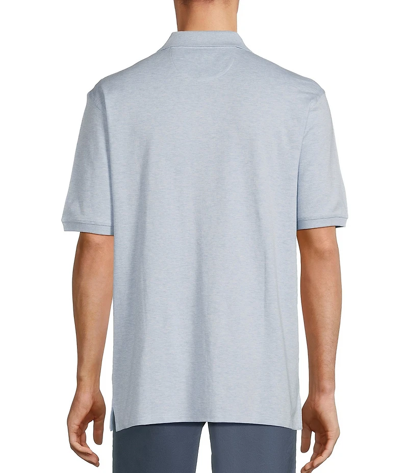Roundtree & Yorke Supima Short Sleeve Solid Polo Shirt