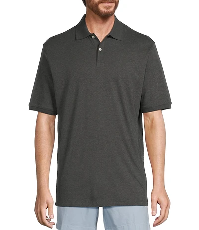 Roundtree & Yorke Supima Short Sleeve Solid Polo Shirt
