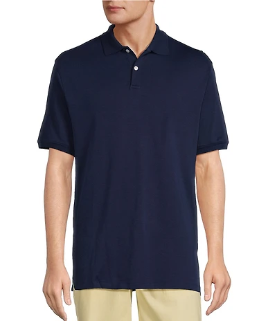 Roundtree & Yorke Supima Short Sleeve Solid Polo Shirt