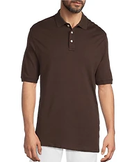 Roundtree & Yorke Supima Cotton Short Sleeve Solid Polo Shirt