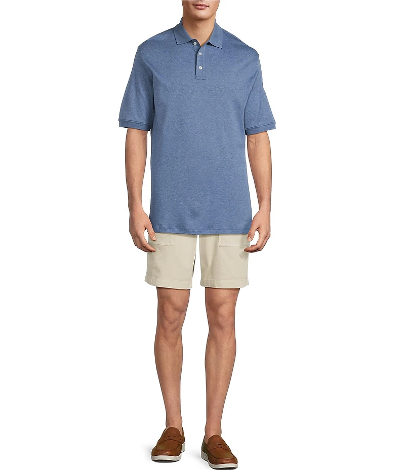 Roundtree & Yorke Supima Cotton Short Sleeve Solid Polo Shirt