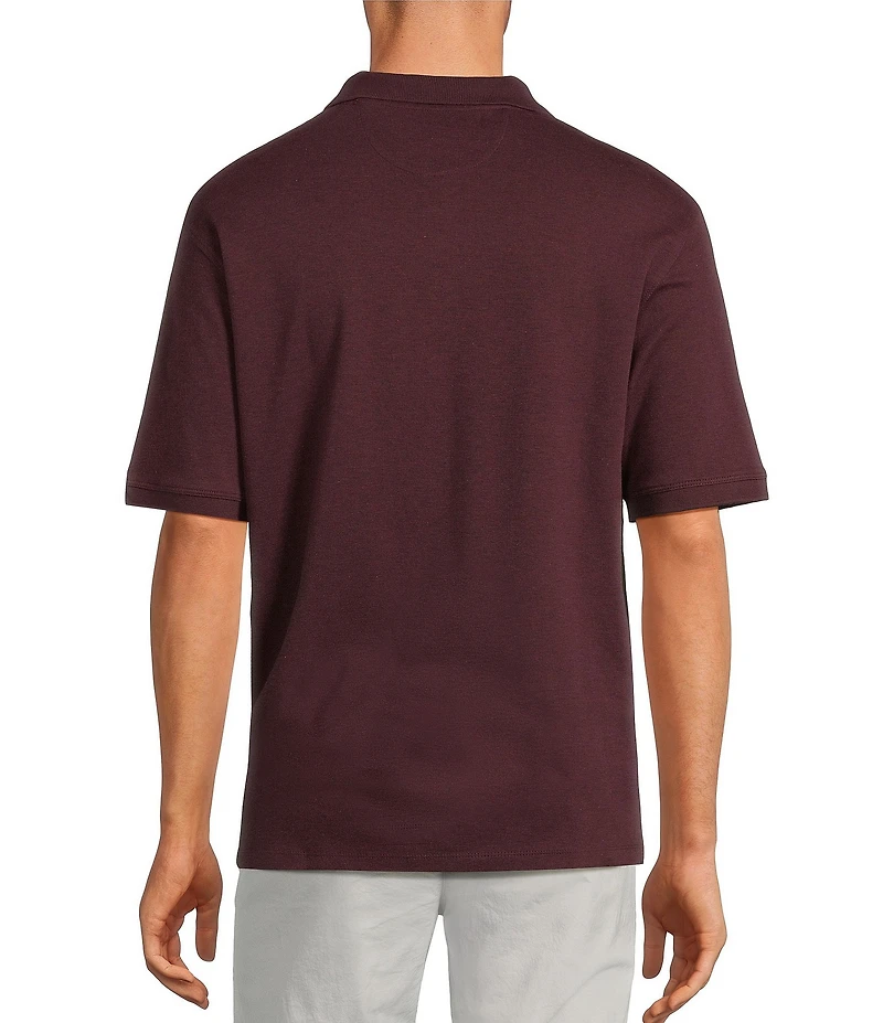 Roundtree & Yorke Supima Short Sleeve Solid Polo Shirt