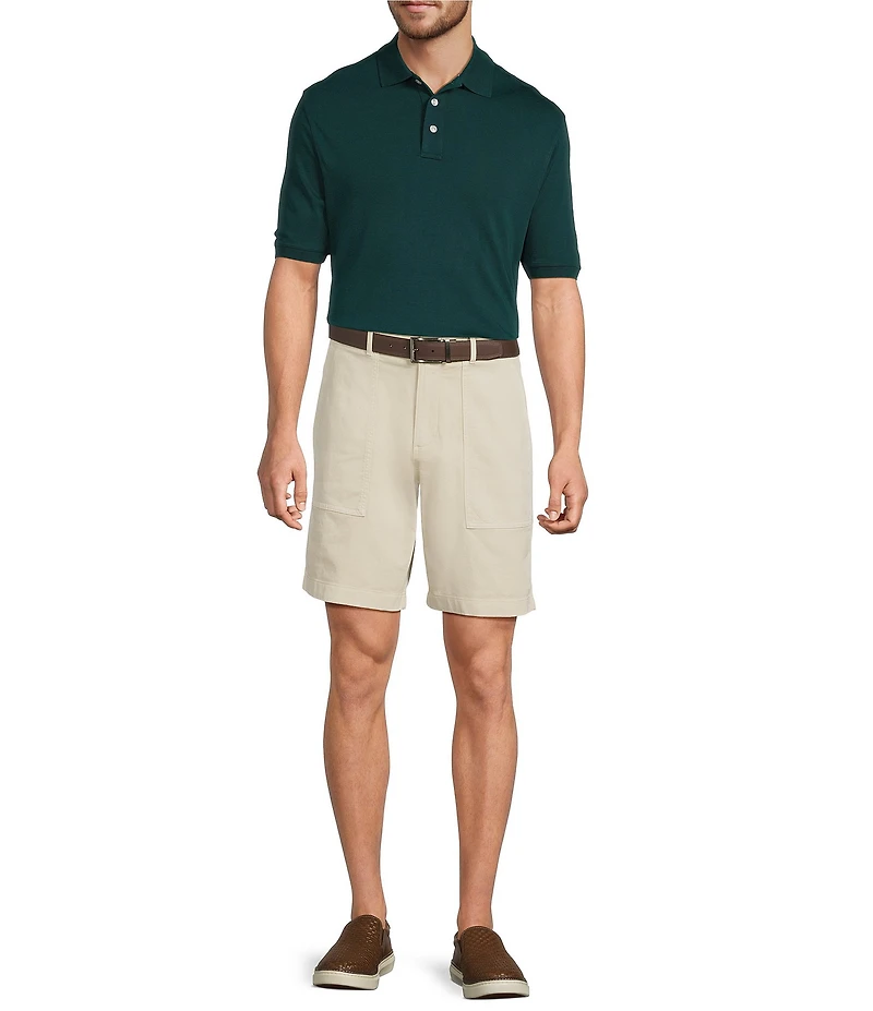 Roundtree & Yorke Supima Cotton Short Sleeve Solid Polo Shirt