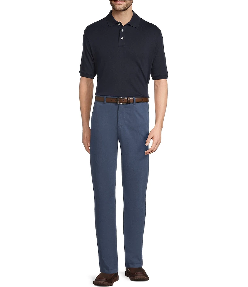 Roundtree & Yorke Supima Short Sleeve Solid Polo Shirt