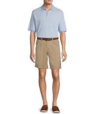 Roundtree & Yorke Supima Short Sleeve Striped Polo Shirt