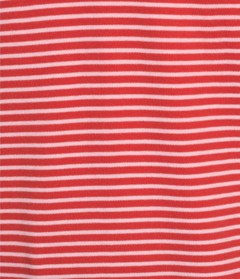 Roundtree & Yorke Supima Short Sleeve Striped Polo Shirt