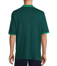 Roundtree & Yorke Supima Short Sleeve Striped Polo Shirt