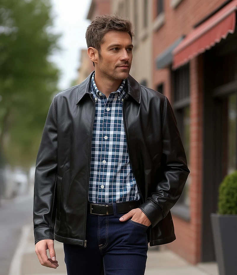 Roundtree & Yorke The 1988 Classic Leather Jacket