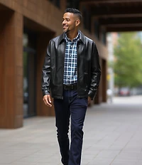 Roundtree & Yorke The 1988 Classic Leather Jacket