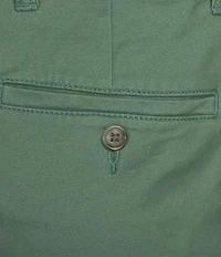 Roundtree & Yorke The Cloud Collection 7#double; Flat Front Washed Chino Shorts