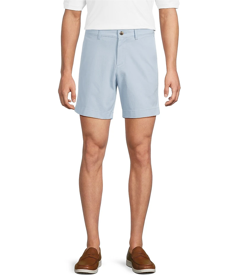 Roundtree & Yorke The Cloud Collection 7#double; Washed Chino Shorts
