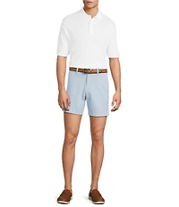 Roundtree & Yorke The Cloud Collection 7#double; Washed Chino Shorts