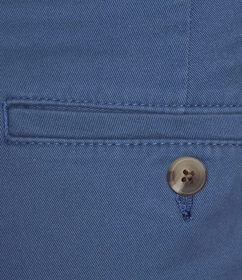 Roundtree & Yorke The Cloud Collection 7#double; Flat Front Washed Chino Shorts