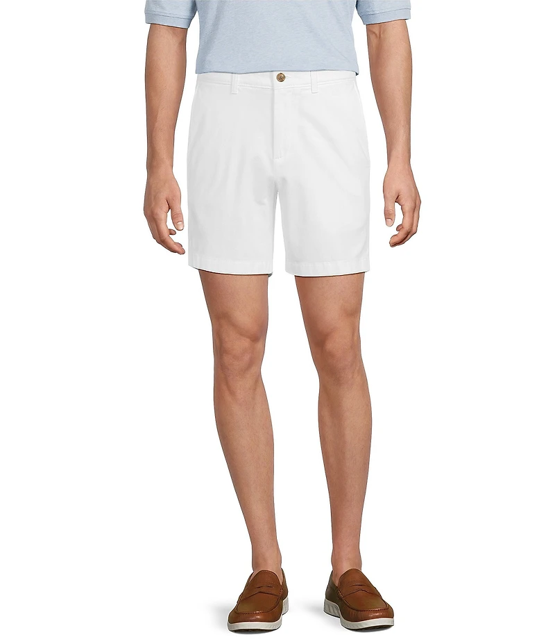 Roundtree & Yorke The Cloud Collection 7#double; Washed Chino Shorts