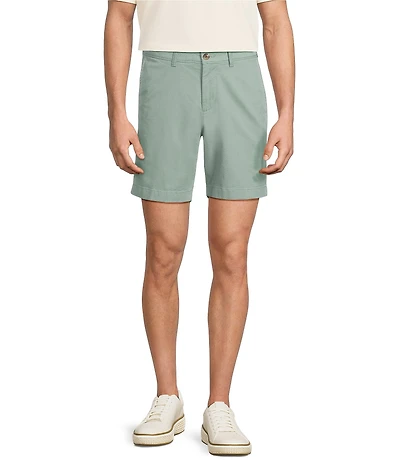 Roundtree & Yorke The Cloud Collection 7#double; Washed Chino Shorts