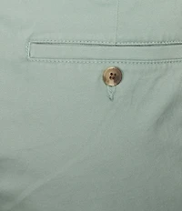 Roundtree & Yorke The Cloud Collection 7#double; Flat Front Washed Chino Shorts