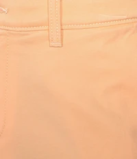 Roundtree & Yorke The Cloud Collection 7#double; Flat Front Washed Chino Shorts