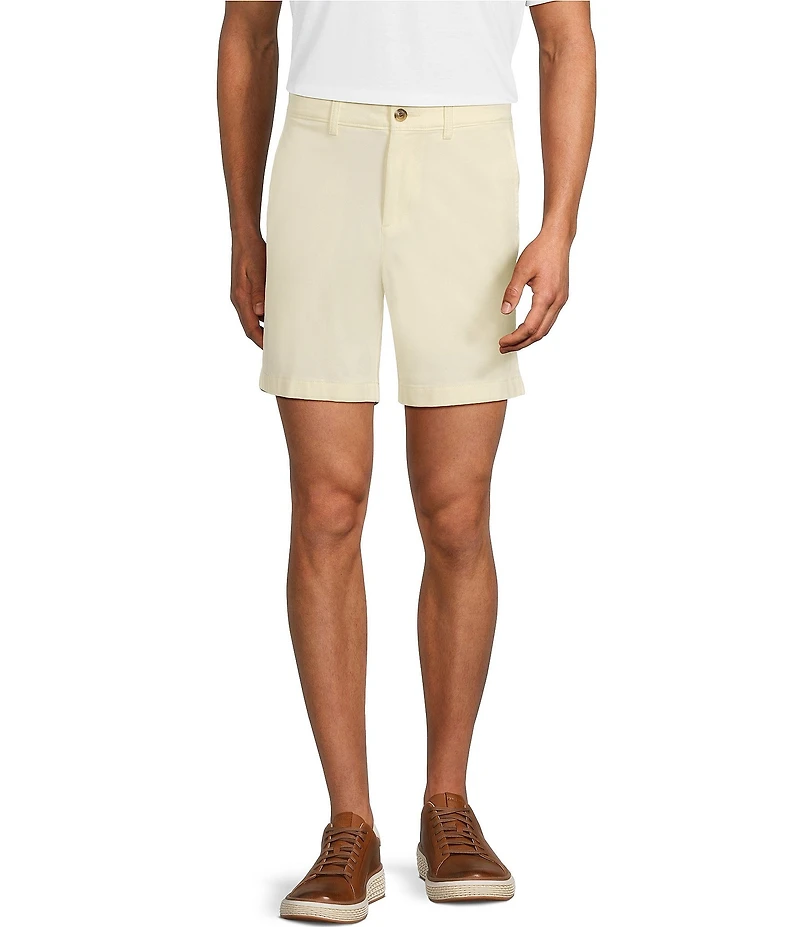 Roundtree & Yorke The Cloud Collection 7#double; Washed Chino Shorts