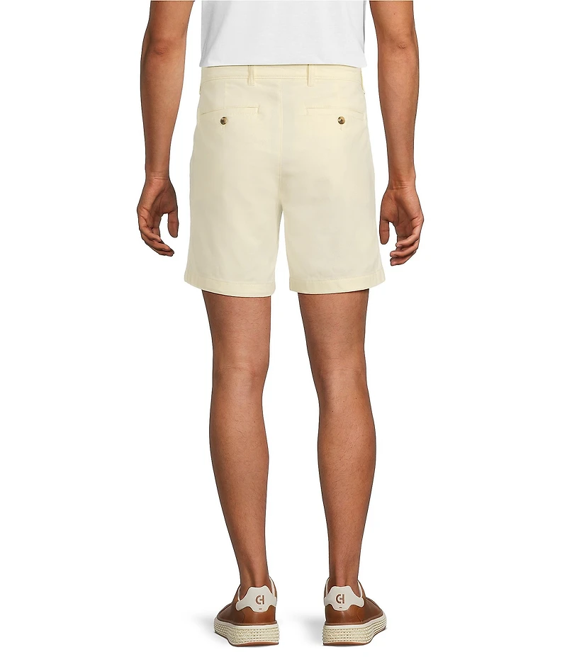 Roundtree & Yorke The Cloud Collection 7#double; Washed Chino Shorts