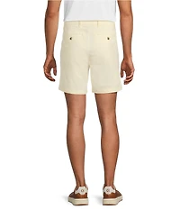Roundtree & Yorke The Cloud Collection 7#double; Washed Chino Shorts