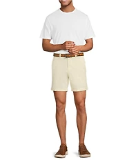 Roundtree & Yorke The Cloud Collection 7#double; Washed Chino Shorts