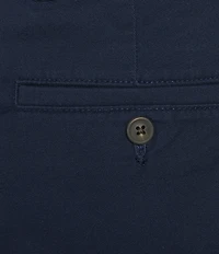 Roundtree & Yorke The Cloud Collection 7#double; Flat Front Washed Chino Shorts