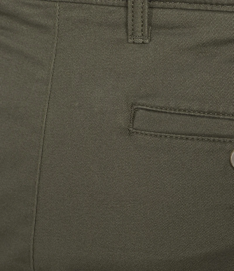 Roundtree & Yorke The Cloud Collection 8#double; Flat-Front Tech Pocket Washed Chino Shorts