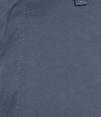 Roundtree & Yorke The Cloud Collection 8#double; Flat-Front Tech Pocket Washed Chino Shorts