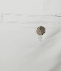 Roundtree & Yorke The Cloud Collection 8#double; Flat-Front Tech Pocket Washed Chino Shorts