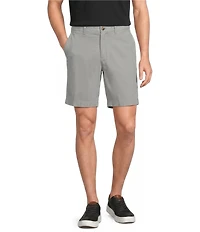 Roundtree & Yorke The Cloud Collection 8#double; Flat Front Washed Chino Shorts
