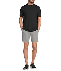 Roundtree & Yorke The Cloud Collection 8#double; Flat Front Washed Chino Shorts