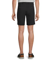 Roundtree & Yorke The Cloud Collection 8#double; Flat Front Washed Chino Shorts