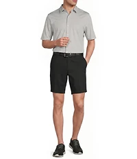 Roundtree & Yorke The Cloud Collection 8#double; Flat Front Washed Chino Shorts