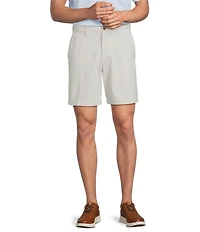 Roundtree & Yorke The Cloud Collection 8#double; Flat Front Washed Chino Shorts