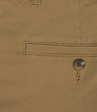 Roundtree & Yorke The Cloud Collection 8#double; Flat Front Washed Chino Shorts