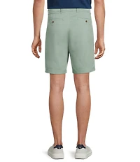 Roundtree & Yorke The Cloud Collection 6#double; Inseam Flat Front Washed Chino Shorts