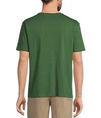 Roundtree & Yorke The Cloud Collection 9#double; Flat Front Washed Chino Shorts