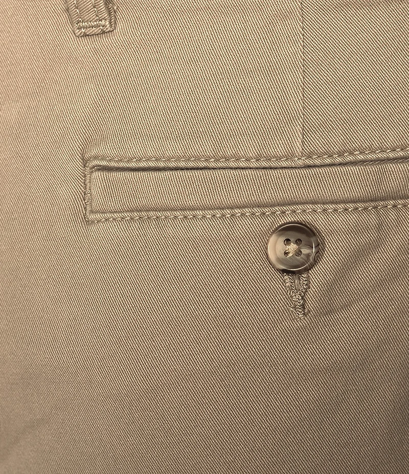 Roundtree & Yorke The Cloud Collection 9#double; Flat Front Washed Chino Shorts