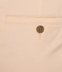 Roundtree & Yorke The Cloud Collection 9#double; Flat Front Washed Chino Shorts