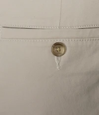 Roundtree & Yorke The Cloud Collection 9#double; Flat Front Washed Chino Shorts