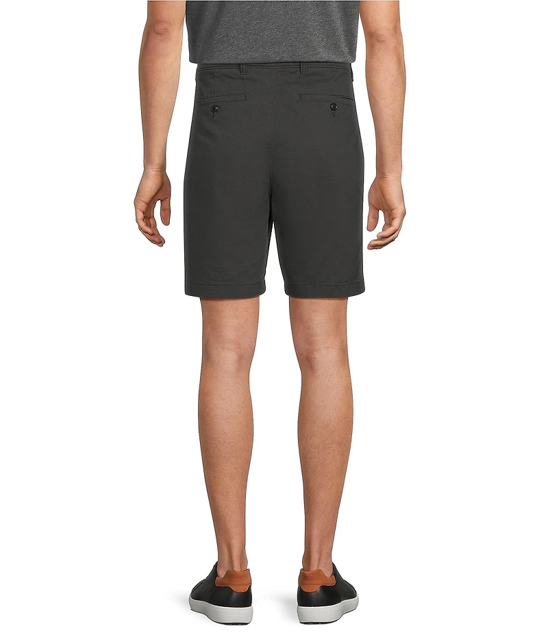 Roundtree & Yorke The Cloud Collection 6#double; Inseam Flat Front Washed Chino Shorts